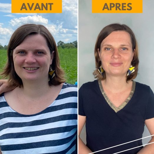 Marina Billmann, avant / après